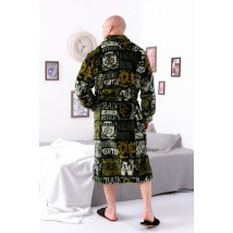 Men's dressing gown Wear Your Own 48/50 Green (8619-035-v17)