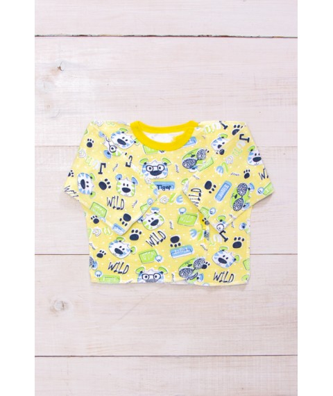 Сорочечка ясельна для хлопчика Носи Своє 22 Жовтий (9686-024-4-v16)