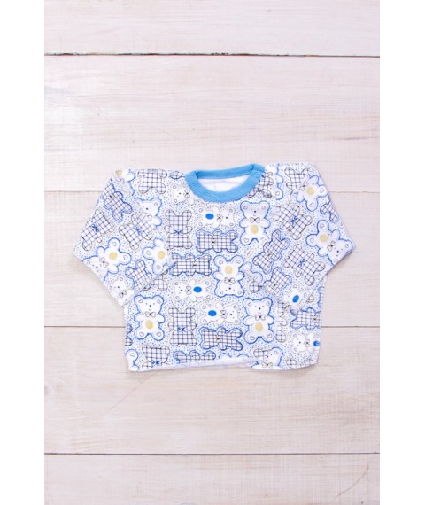 Nursery shirt for a boy Nosy Svoe 22 White (9686-024-4-v8)