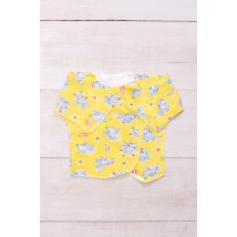 Nursery shirt for a boy Wear Your Own 22 Yellow (9686-024-4-v10)