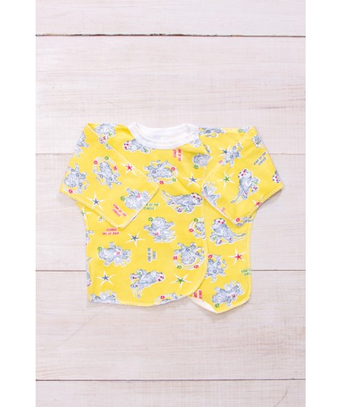 Nursery shirt for a boy Wear Your Own 22 Yellow (9686-024-4-v10)