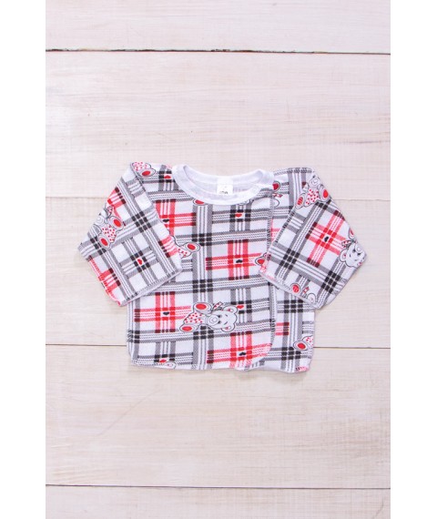 Nursery shirt for a girl Nosy Svoe 18 Gray (9686-024-5-v14)
