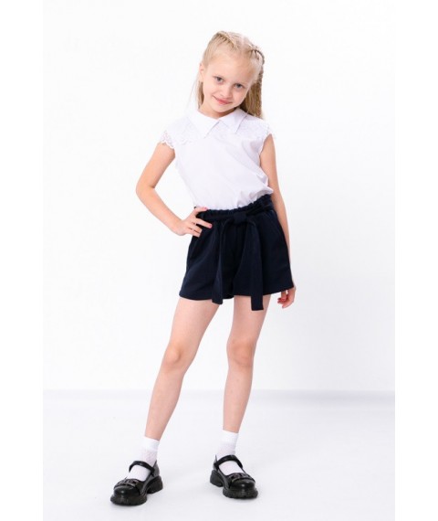 School shorts for girls Nosy Svoe 128 Blue (6198-109-v1)