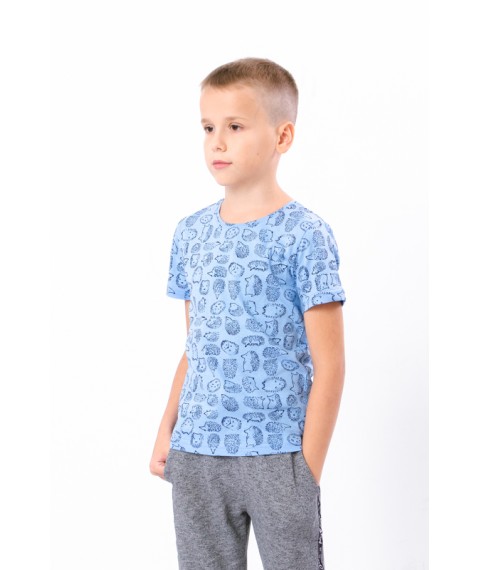 T-shirt for a boy Wear Your Own 116 Blue (6021-002-4-1-v0)