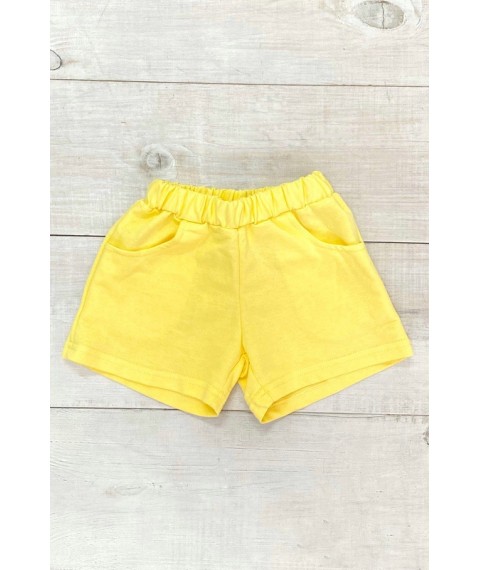 Shorts for girls Wear Your Own 134 Blue (6033-057-1-v163)