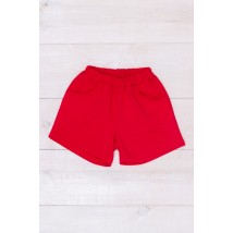 Shorts for girls Wear Your Own 158 Red (6033-057-1-v244)