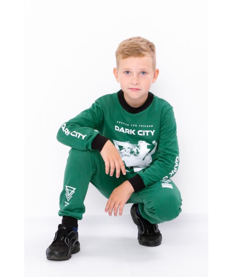 Suit for a boy Wear Your Own 134 Green (6063-023-33-6-v22)