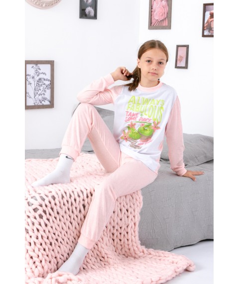 Піжама для дівчинки (підліткова) Носи Своє 152 Рожевий (6076-001-33-5-1-v6)