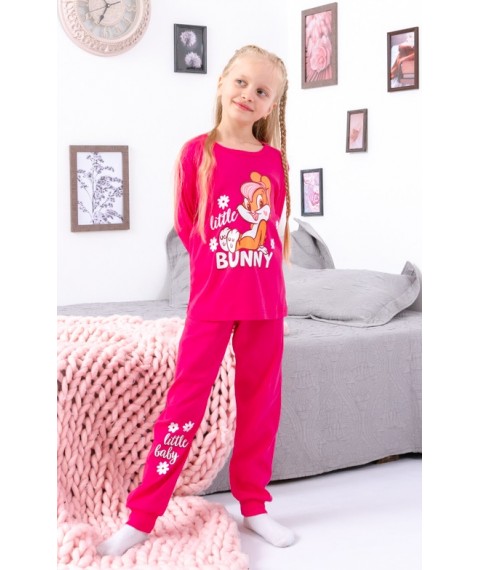 Pajamas for girls Wear Your Own 128 Pink (6076-008-33-5-v29)