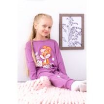 Піжама для дівчинки Носи Своє 110 Фіолетовий (6076-008-33-5-v11)