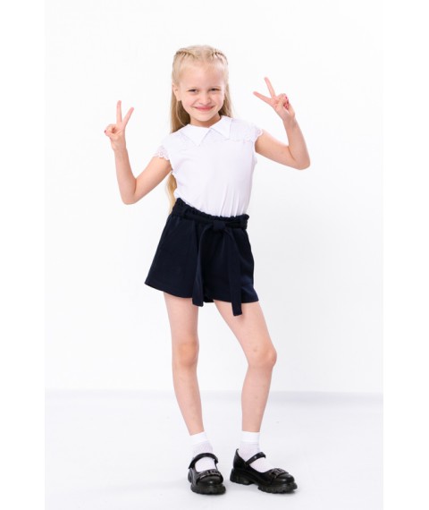 School shorts for girls Nosy Svoe 128 Blue (6198-109-v1)