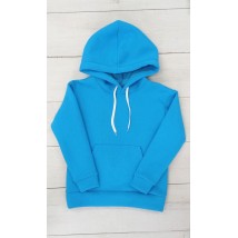 Boy's Hoodie (Teen) Wear Your Own 134 Turquoise (6338-025-v4)