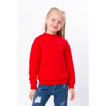 Sweatshirt for girls Wear Your Own 110 Red (6344-057-5-v0)