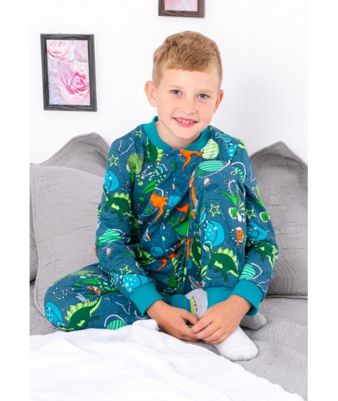 Sleepsuit for a boy Nosy Svoe 104 Turquoise (6392-024-4-v1)