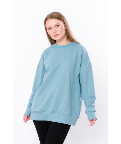 Women's sweatshirt Wear Your Own 48 Blue (8355-057-v11)