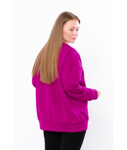 Women's sweatshirt Wear Your Own 54 Pink (8355-057-v19)