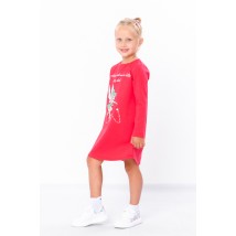 Dress for a girl Wear Your Own 134 Red (6004-057-33-v90)