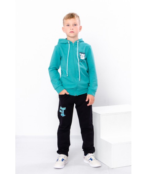 Suit for a boy Wear Your Own 110 Turquoise (6018-057-33-1-v6)