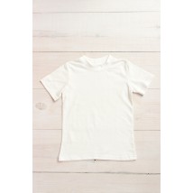 Children's T-shirt Wear Your Own 122 White (6021-001V-v198)