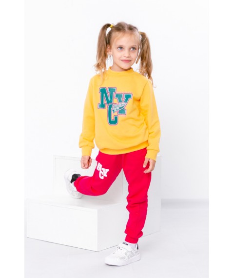 Suit for a girl Wear Your Own 122 Yellow (6063-023-33-v7)