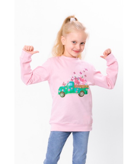 Jumper for girls Wear Your Own 110 Pink (6069-023-33-5-v66)