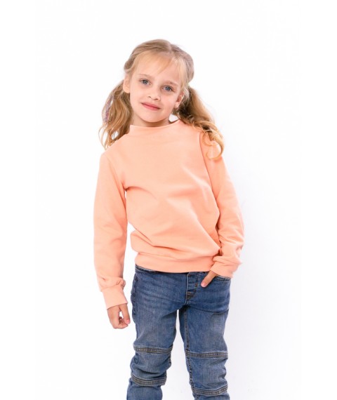Jumper for girls Wear Your Own 134 Orange (6069-023-5-v32)