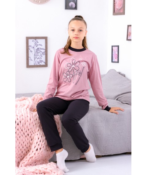 Піжама для дівчинки (підліткова) Носи Своє 170 Рожевий (6076-001-33-2-1-v18)
