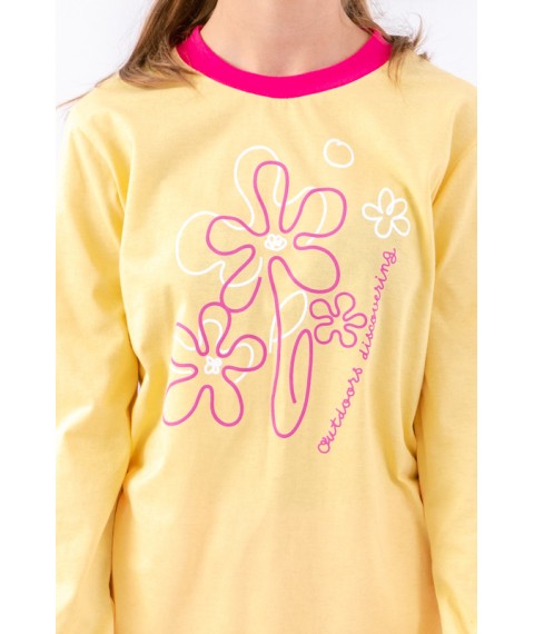 Pajamas for girls (teens) Wear Your Own 134 Yellow (6076-001-33-2-1-v2)