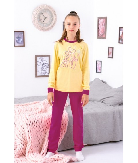 Pajamas for girls (teens) Wear Your Own 158 Raspberry (6076-001-33-2-1-v13)