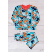 Pajamas for girls Wear Your Own 92 Turquoise (6076-002-5-v68)