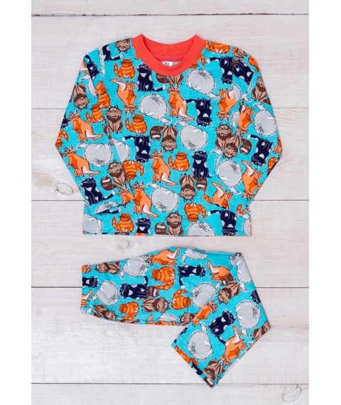 Pajamas for girls Wear Your Own 92 Turquoise (6076-002-5-v68)