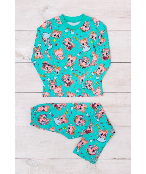 Pajamas for girls (warm) Nosy Svoe 122 Menthol (6076-024-5-v16)