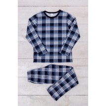 Boys' pajamas (warm) Wear Your Own 134 Blue (6076-024-4-v9)