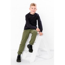 Pants for boys Wear Your Own 140 Green (6155-023-4-v116)