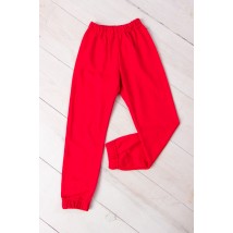 Pants for girls Wear Your Own 116 Red (6155-023-5-v44)