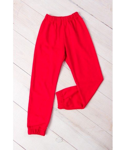 Pants for girls Wear Your Own 116 Red (6155-023-5-v44)