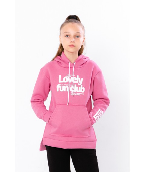 Hoodies for girls Wear Your Own 128 Pink (6161-025-33-5-v5)