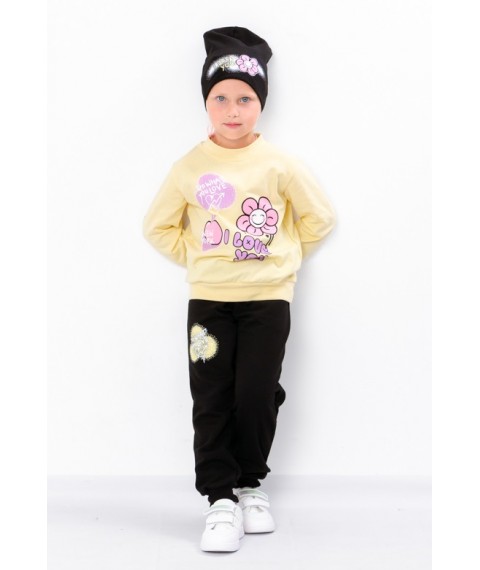 Suit for a girl Wear Your Own 134 Yellow (6168-023-33-5-v48)