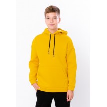 Hoodie for a boy (teen) Wear Your Own 158 Yellow (6394-025-1-v13)