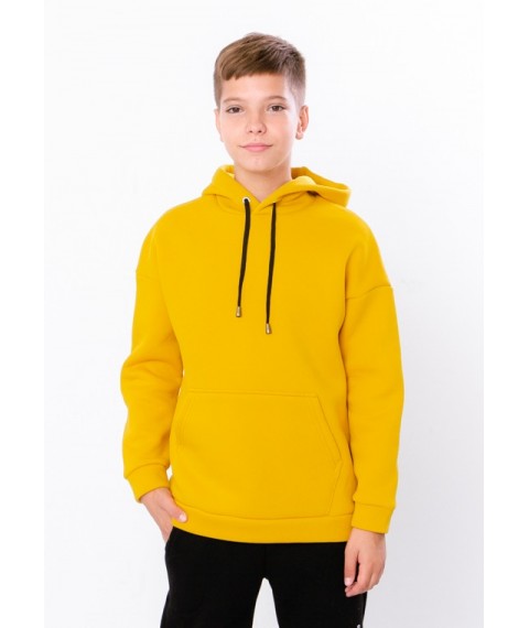 Hoodie for a boy (teen) Wear Your Own 158 Yellow (6394-025-1-v13)