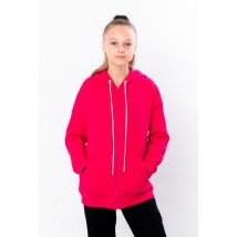 Hoodies for girls (teens) Wear Your Own 170 Crimson (6395-025-2-v10)