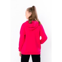 Hoodies for girls (teens) Wear Your Own 140 Crimson (6395-025-2-v0)