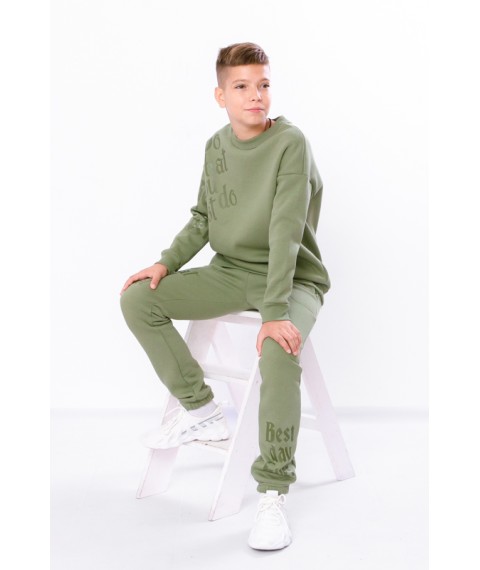 Suit for a boy (adolescent) Wear Your Own 134 Green (6396-025-33-v0)