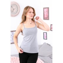 Women's T-shirt (with straps) Wear Your Own 50 Gray (8216-036-v27)