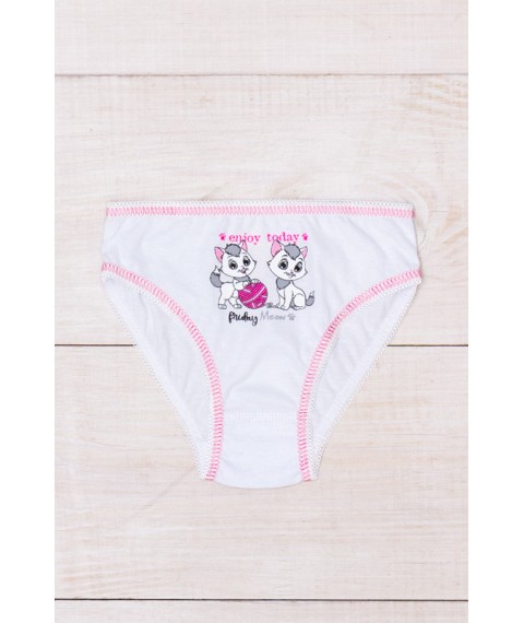Underpants for girls Wear Your Own 28 White (273-001-33-v35)