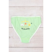 Underpants for girls Wear Your Own 34 Light green (273-001-33-v15)
