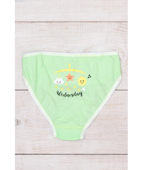Underpants for girls Wear Your Own 34 Light green (273-001-33-v15)