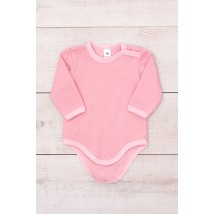 Nursery bodysuit for girls (with long sleeves) Nosy Svoe 56 Pink (5010-023-5-v14)