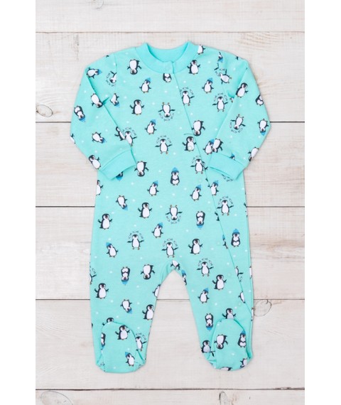 Nursery overalls for a boy Nosy Svoe 56 Mint (5032-024-4-v17)