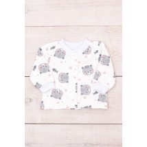 Nursery blouse for a girl Nosy Svoe 56 White (5036-024-5-v30)